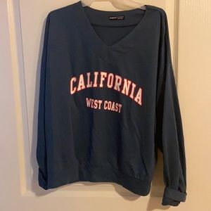 California sweatshirt shein